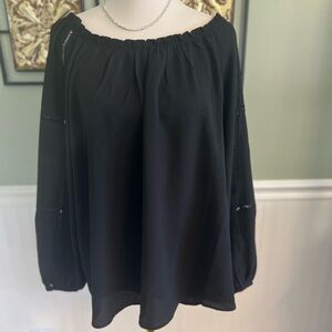Elegant Black Women's Top
